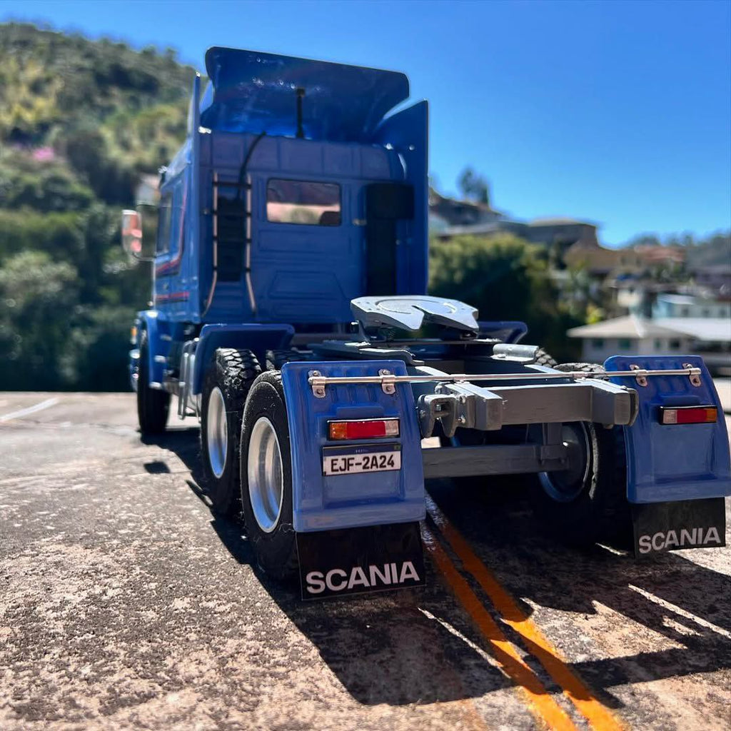 Miniatura Scania T143H Azul – Escala 1/24