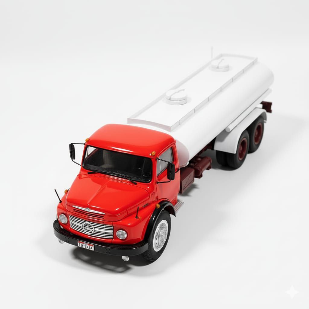 Mercedes-Benz L-1113 Tanque (Caminhão Pipa) - Escala 1/24